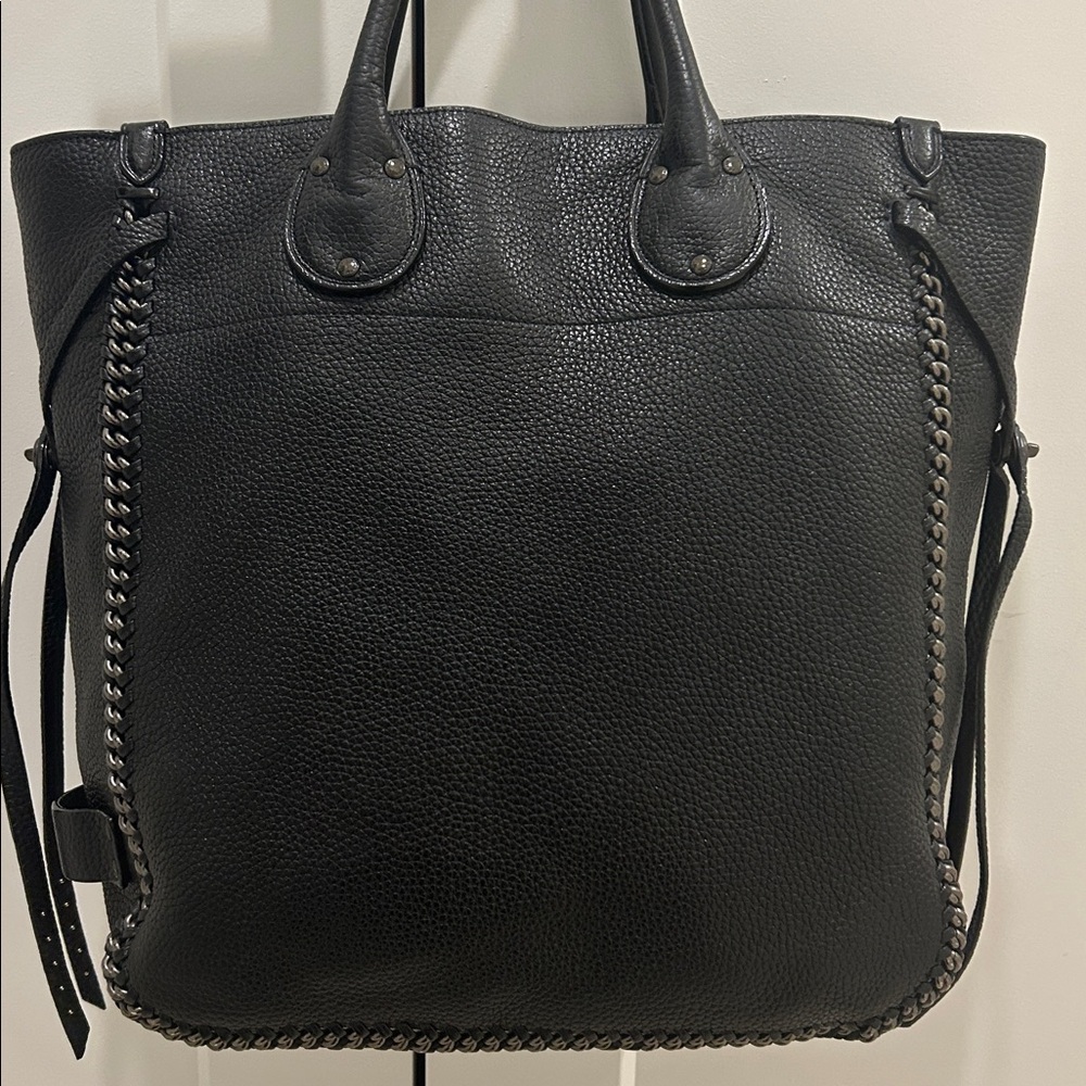 Coach Tatum Tall Tote in Whiplash Leather & Gunmetal - Picture 8 of 17
